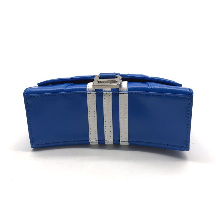 Balenciaga Adidas Collaboration 2-Way Bag Hourglass Blue — view 4