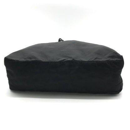 Prada Nylon Tessuto Tote Shoulder Bag Black — view 4