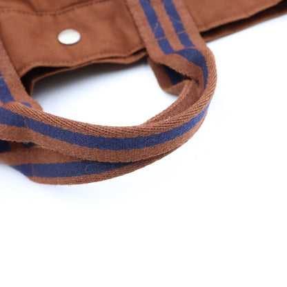 Hermes Fourre Tout MM Canvas Tote Bag Brown — view 7