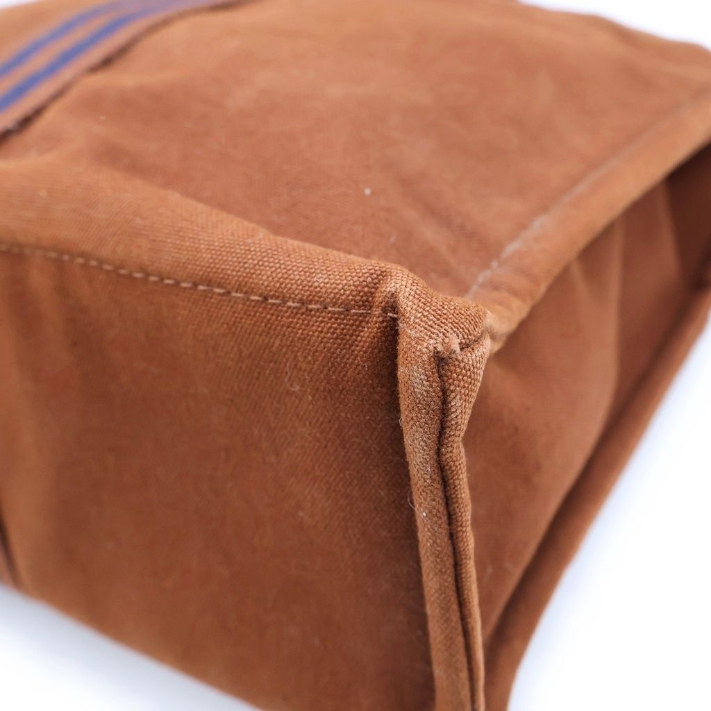 Hermes Fourre Tout MM Canvas Tote Bag Brown — view 5