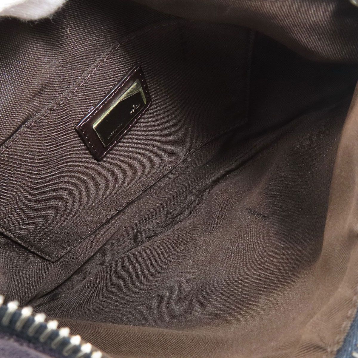 Fendi Zucchino Tote Bag Canvas — view 5