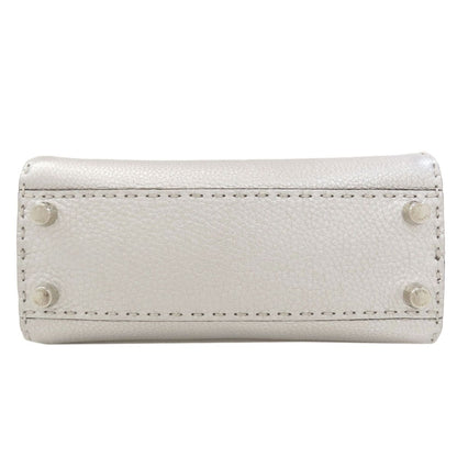 Fendi Peekaboo Mini Selleria 2-Way Handbag Calfskin — view 4