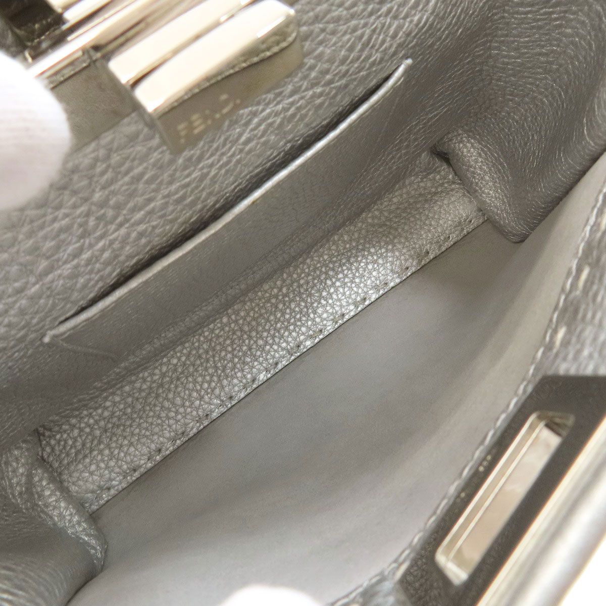 Fendi Peekaboo Mini Selleria 2-Way Handbag Calfskin — view 6