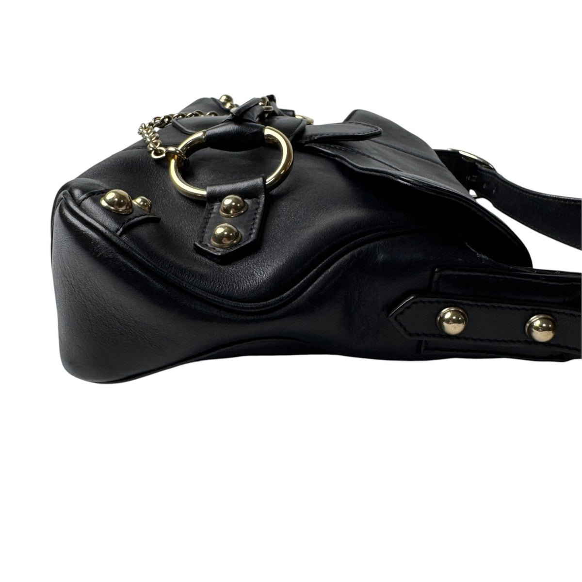 Gucci Horsebit Handbag Black — view 4