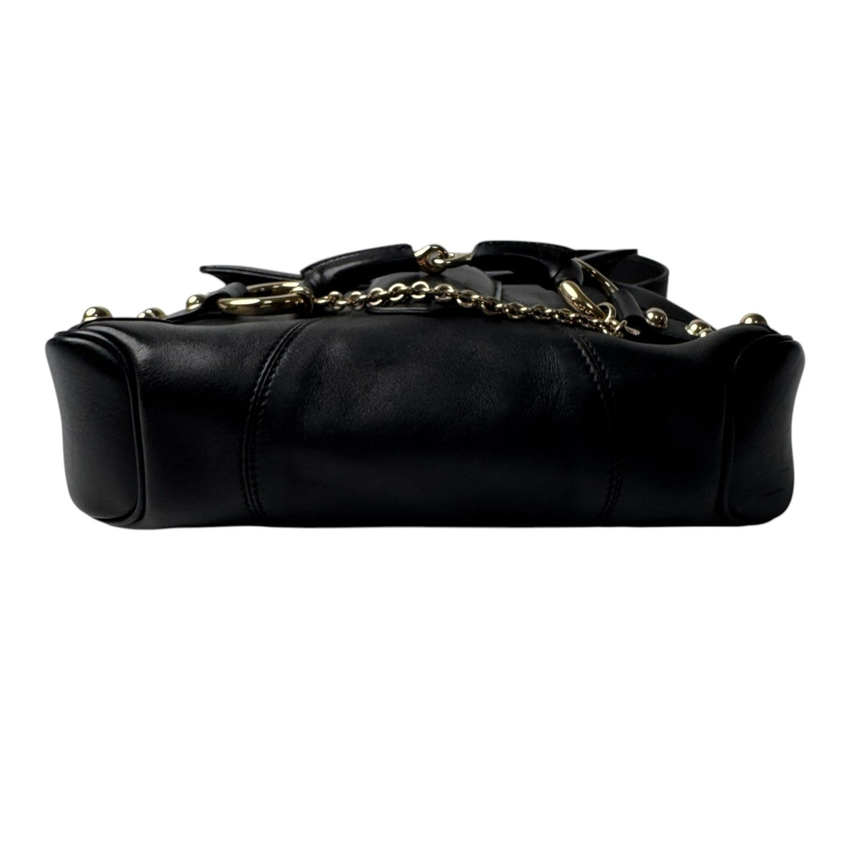 Gucci Horsebit Handbag Black — view 5