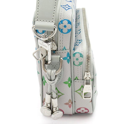 Louis Vuitton Nile Monogram Iridescent Shoulder Bag Light Gray Multicolor — view 5