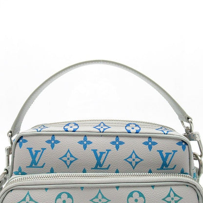 Louis Vuitton Nile Monogram Iridescent Shoulder Bag Light Gray Multicolor — view 2