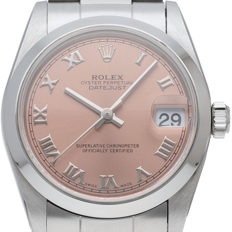 Rolex Datejust Boys' Watch SS Pink Medium