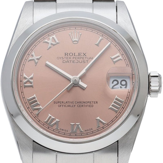 Rolex Datejust Boys' Watch SS Pink Medium