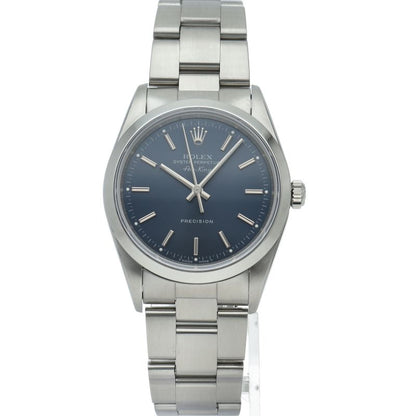 Rolex Air King SS Watch Blue — view 2