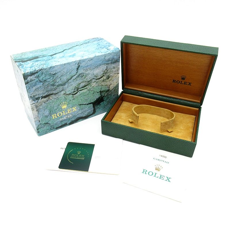 Rolex Air King SS Watch Blue — view 6