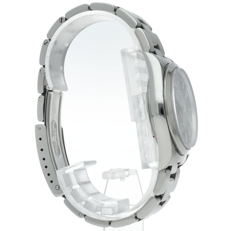 Rolex Air King SS Watch Blue — view 4