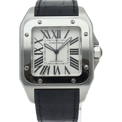 Cartier Watch LM SS Clock Silver — view 2