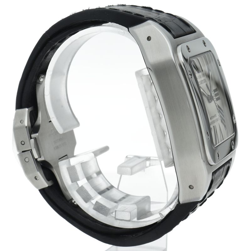 Cartier Watch LM SS Clock Silver — view 4
