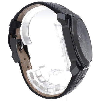 Bvlgari Octo All Black Watch 42 AB SS Leather — view 4