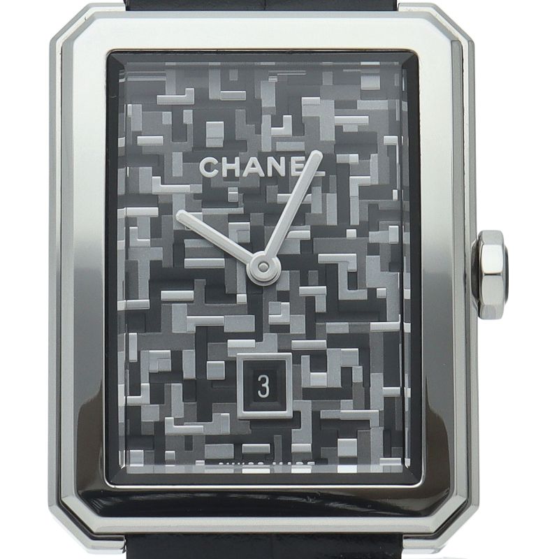 Chanel Boyfriend Neotweed Clock World