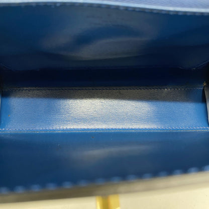 Louis Vuitton Handbag Epi Malesherbes Toledo Blue — view 4