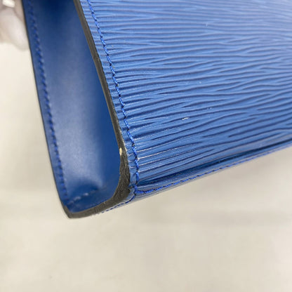 Louis Vuitton Handbag Epi Malesherbes Toledo Blue — view 7