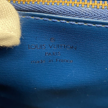 Louis Vuitton Handbag Epi Malesherbes Toledo Blue — view 5