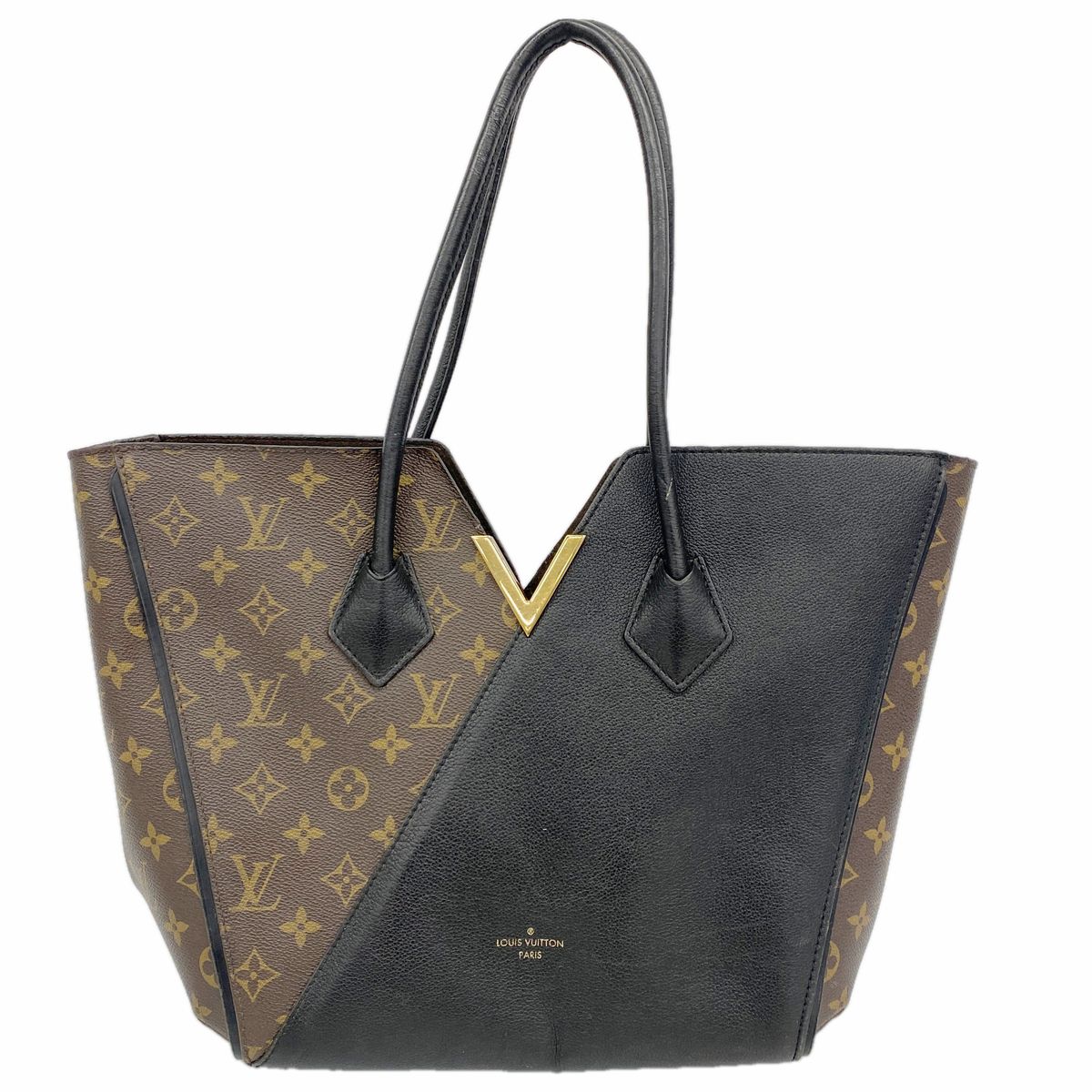 Louis Vuitton Tote Bag Monogram Kimono MM Brown Noir