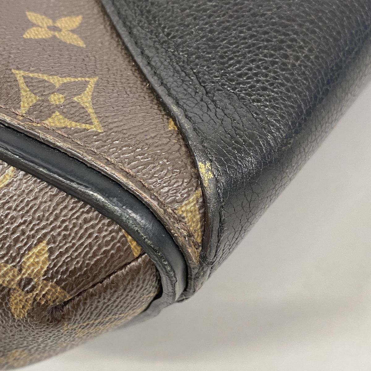 Louis Vuitton Tote Bag Monogram Kimono MM Brown Noir — view 7