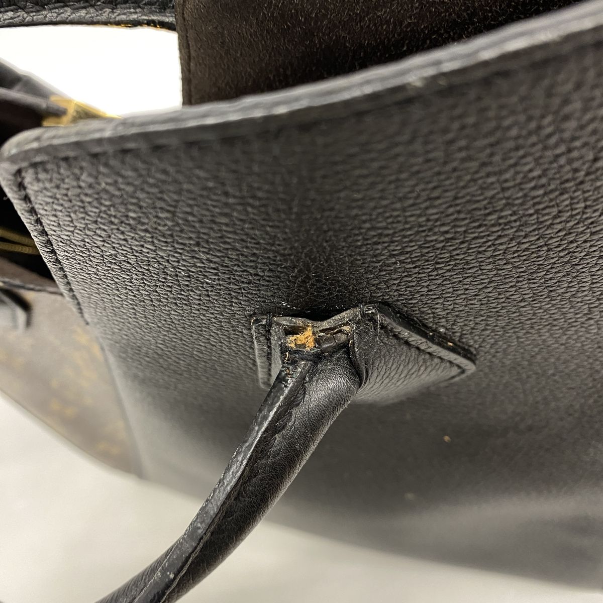 Louis Vuitton Tote Bag Monogram Kimono MM Brown Noir — view 6