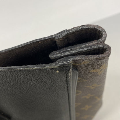 Louis Vuitton Tote Bag Monogram Kimono MM Brown Noir — view 8