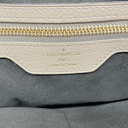 Louis Vuitton Handbag Mahina Seals PM Taupe — view 5