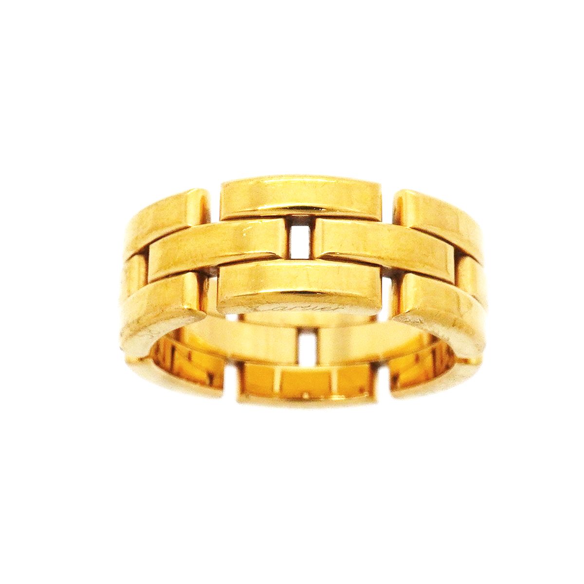 Cartier Ring Maillon Panthere Row 18k Yellow Gold — view 2