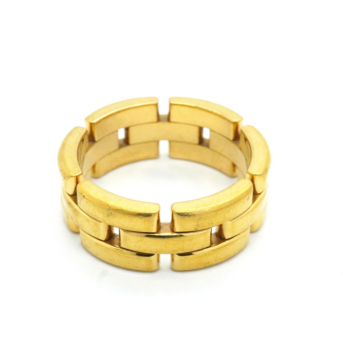 Cartier Ring Maillon Panthere Row 18k Yellow Gold — view 3