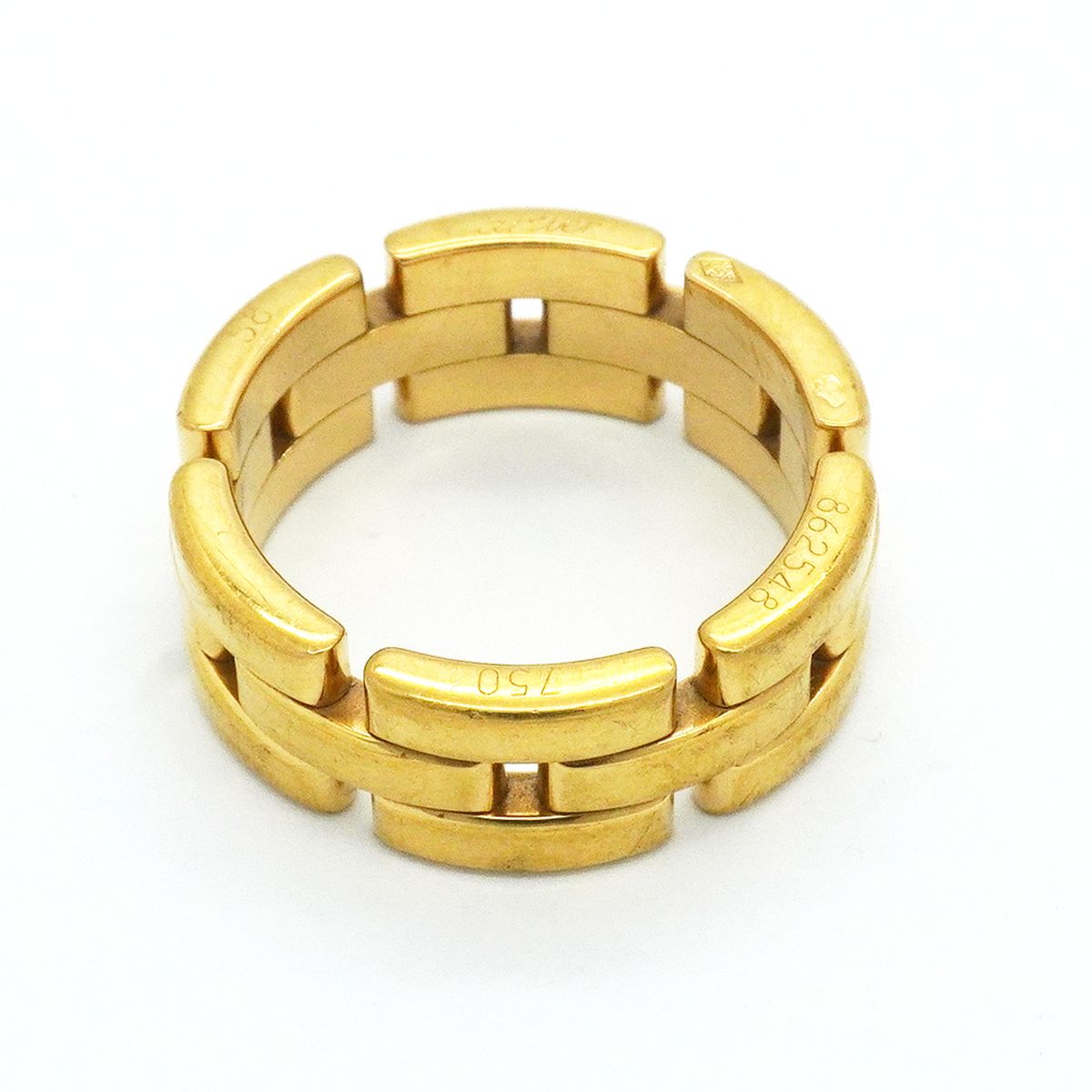 Cartier Ring Maillon Panthere Row 18k Yellow Gold — view 7