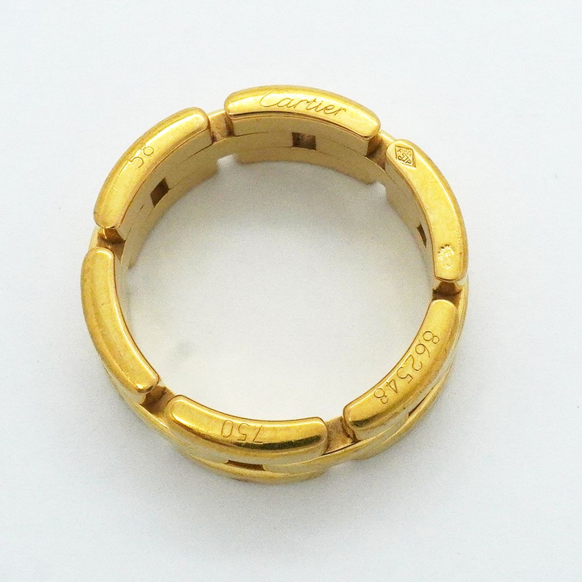 Cartier Ring Maillon Panthere Row 18k Yellow Gold — view 4