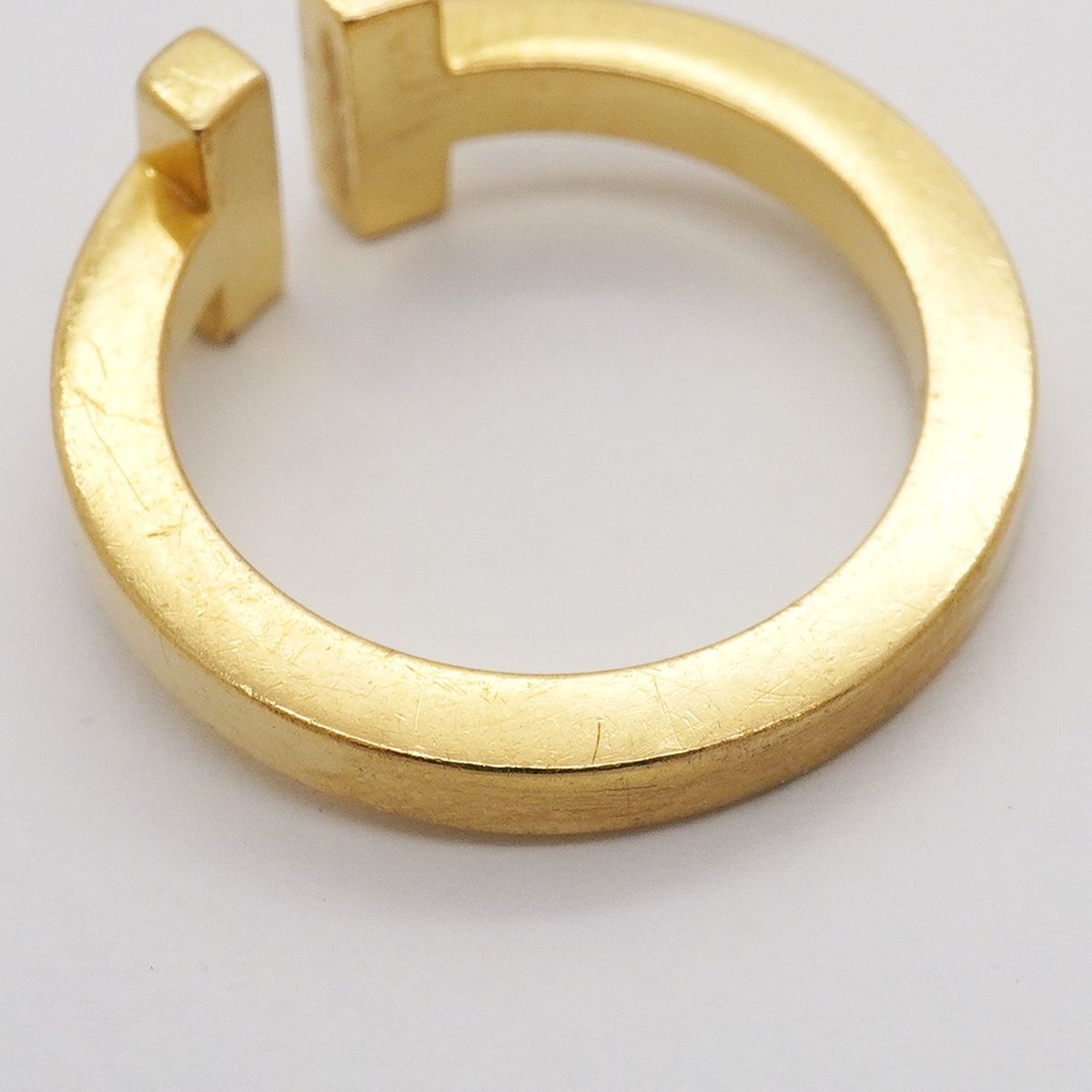 Tiffany & Co Ring T Square 18k Yellow Gold — view 8