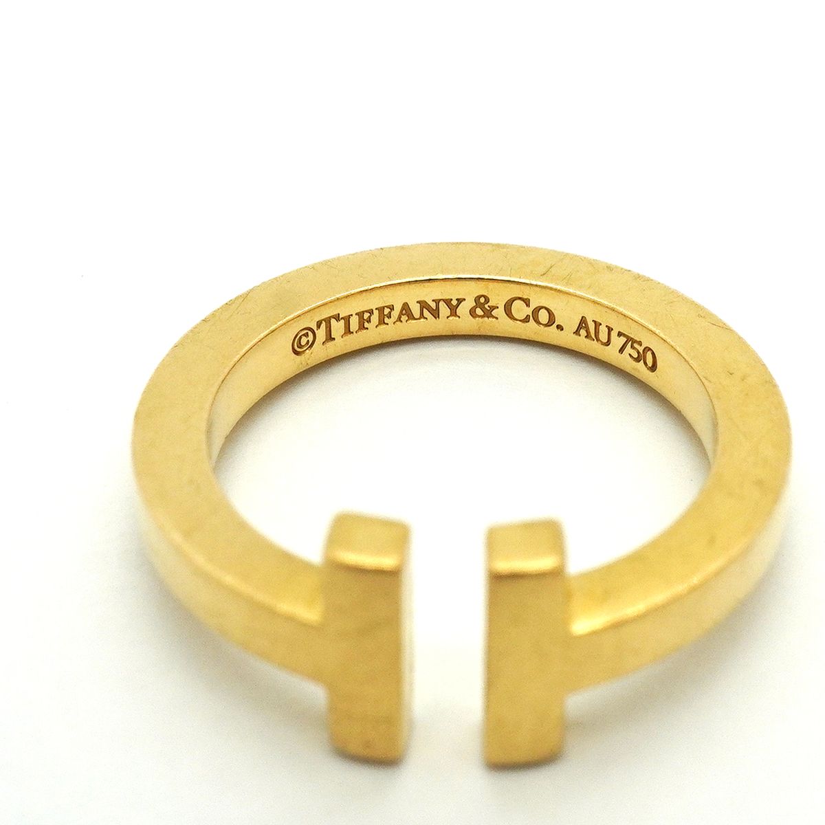Tiffany & Co Ring T Square 18k Yellow Gold — view 4