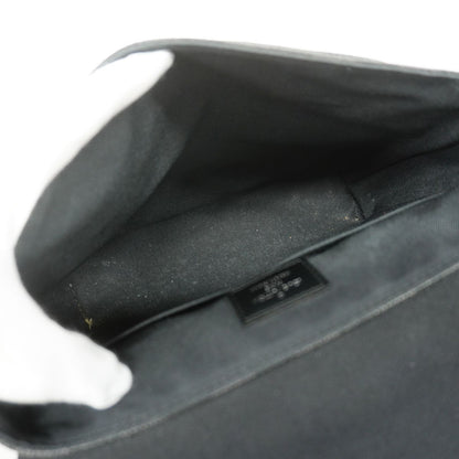 Louis Vuitton Shoulder Bag Damier Graphite District PM Black — view 4
