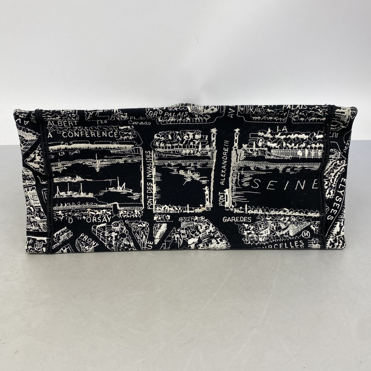 Dior Tote Bag Book Canvas Black — view 3
