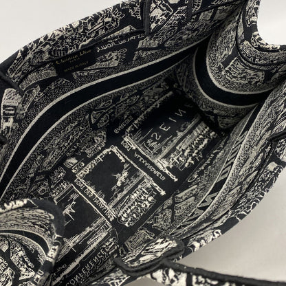 Dior Tote Bag Book Canvas Black — view 4