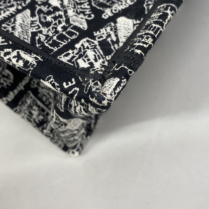 Dior Tote Bag Book Canvas Black — view 8
