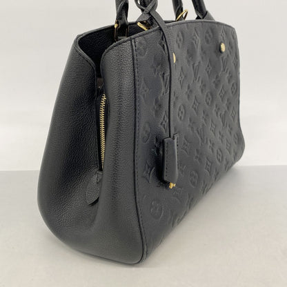 Louis Vuitton Handbag Monogram Empreinte Montaigne MM Noir 2-Way Bag — view 2