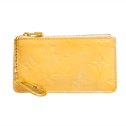 Louis Vuitton Coin Purse Vernis Pochette Cles Marshmallow Pink