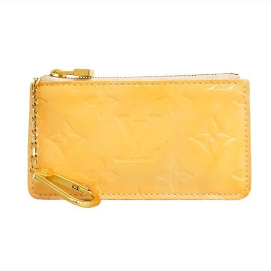 Louis Vuitton Coin Purse Vernis Pochette Cles Marshmallow Pink