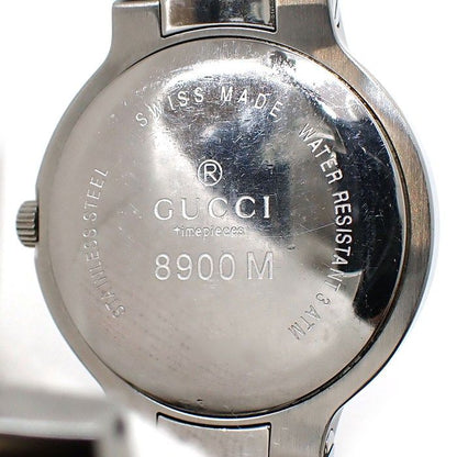 Gucci Watch Round Date Black Dial SS Quartz Analog — view 4