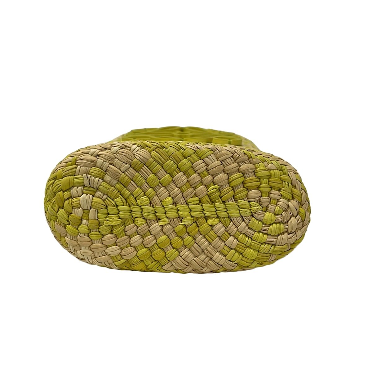 Loewe Shoulder Bag Beige Light Green Drawstring Leather — view 5