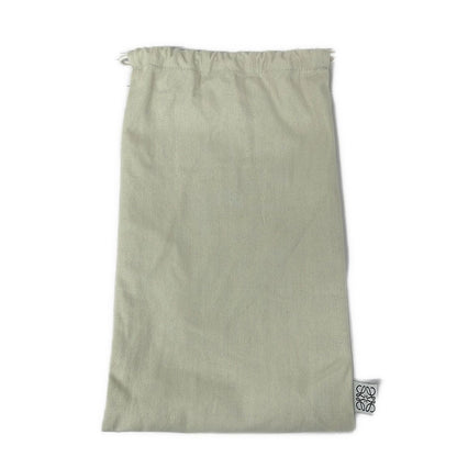 Loewe Shoulder Bag Beige Light Green Drawstring Leather — view 8