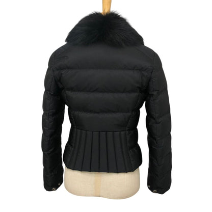 Prada Down Jacket Triangle Logo Nylon Black — view 2
