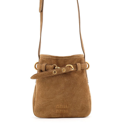 Miu Miu Shoulder Bag Pouch Suede