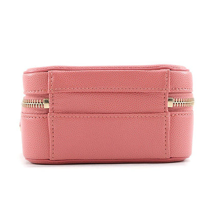 Chanel Chain Shoulder Bag CC Filigree Vanity Caviar Leather — view 3