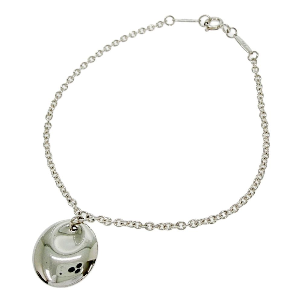 Tiffany & Co Silver Elsa Peretti Round Disc Bracelet