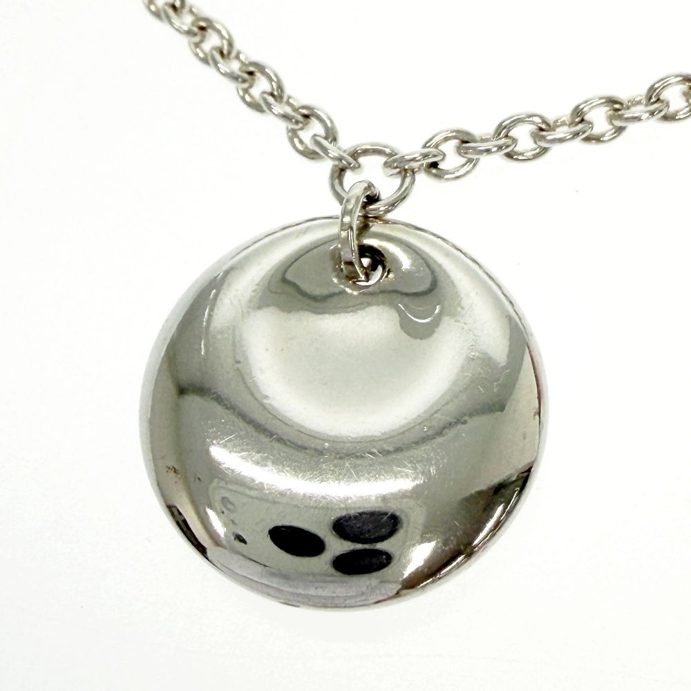 Tiffany & Co Silver Elsa Peretti Round Disc Bracelet — view 4