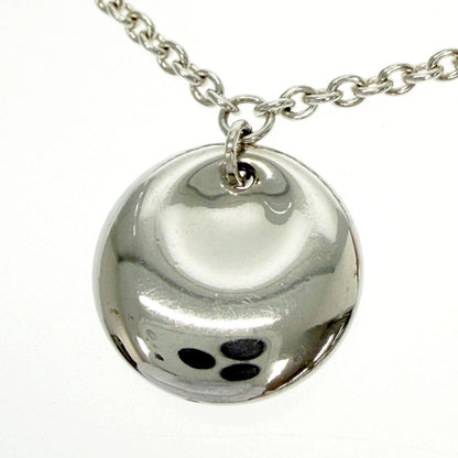 Tiffany & Co Silver Elsa Peretti Round Disc Bracelet — view 4